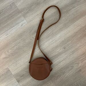 Portland Leather Brown Crossbody Bag